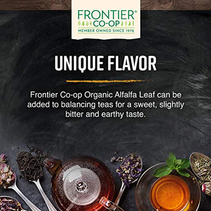 FRONTIER Organic Cut Sifted Alfalfa Leaf, 16 OZ