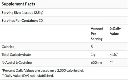 Trace Minerals NAC Powder, 600mg - Immune Health & Respiratory System Support - Antioxidant Supplement with N-Acetyl L-Cysteine to Aid Glutathione Production - Watermelon, 2.6 oz (30 Servings)