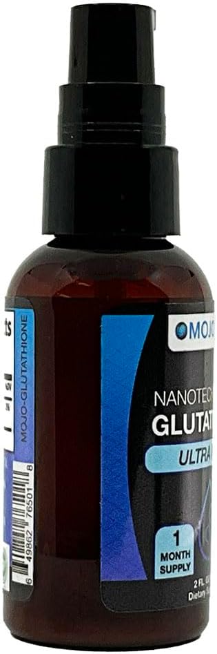 Nano Glutathione 2oz Spray Bottle: Elevate Your Health with 100% Absorption Ultra Nanotechnology Glutathione Master Antioxidant