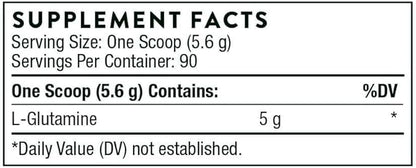 THORNE L-Glutamine Powder - Glutamine Powder for GI Health and Immune Function* - 17.8 Oz