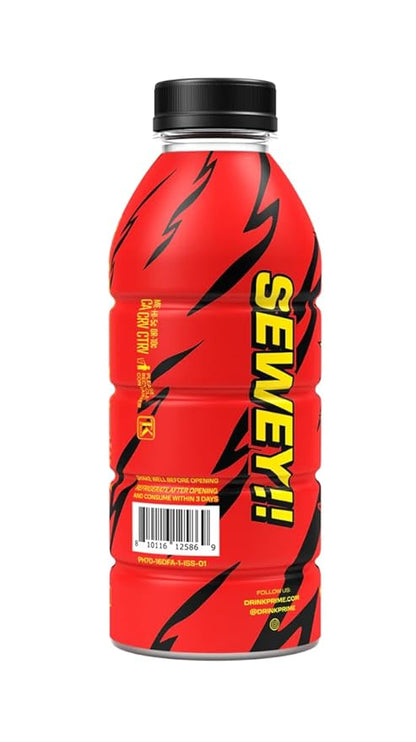 ISHOWSPEED Prime Drink, New Dragon Fruit Acain Flavor, Limited Edition bottles, (1 Bottle) with alphatek.store sticker
