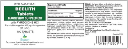 Beach Pharmaceutical *** BEELITH TAB 100Tablets