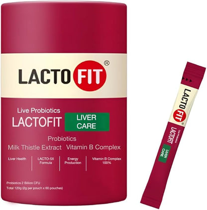 Lactofit Liver Care Supplement 2g x 60 Powder Stick 락토핏 간케어 생유산균
