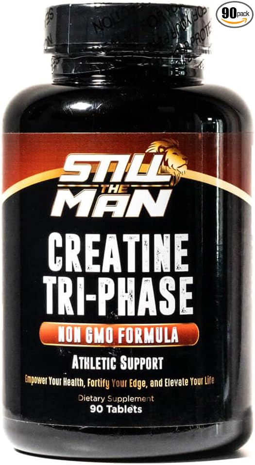Super Premium Tri-Phase Creatine a Combination of Three Types of creatine for Maximum Results Without All The Negatives