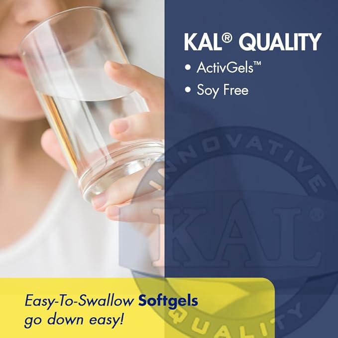 KAL Calcium Plus Tablets, 1000 mg, 200 Count