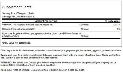 Swanson Dr. Derrick Desilva's Liposomal Vitamin C 5 fl Ounce (148 ml) Liquid