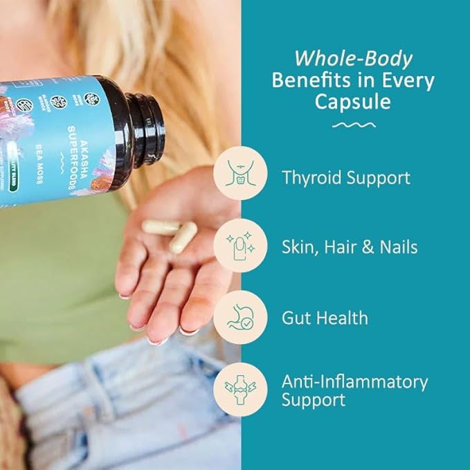 Sea Moss Capsules & Irish Sea Moss Gel