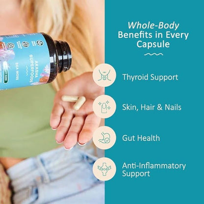 Sea Moss Capsules & Irish Sea Moss Gel