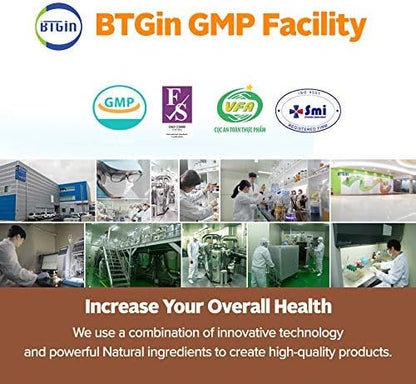 Korean Red Ginseng Extract 3000mg Everyday, Saponin Hanppuri, Immune Booster and Focus Supplement for Brain Enhancement with Ginsenoside Rg3, Panax Ginseng 6 Years Root, 30Packets in 1 Set