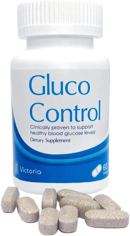 Dr. T Gluco Control Dietary Supplement - Garcinia Cambogia, Gymnema Sylvestre, White Kidney Bean Extract, Green Tea - 60 Capsules (1)