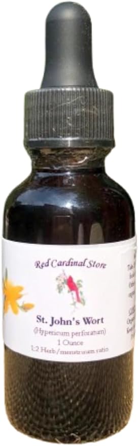 St. John's Wort Herbal Tincture, Double Extraction, Liquid Extract