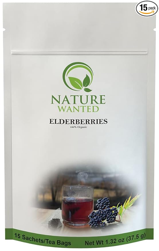 Elderberry Tea (15 ct) - Made in the USA