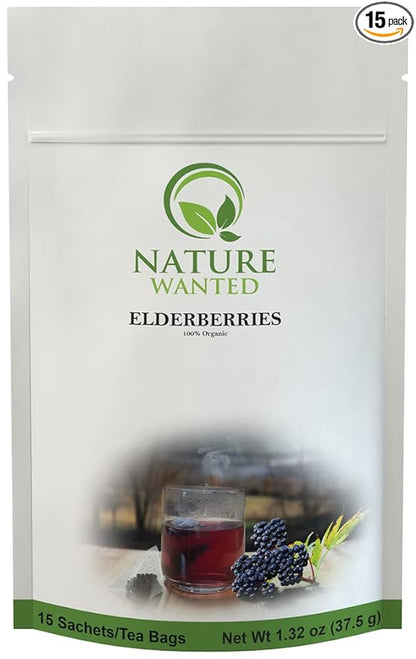 Elderberry Tea (15 ct) - Made in the USA