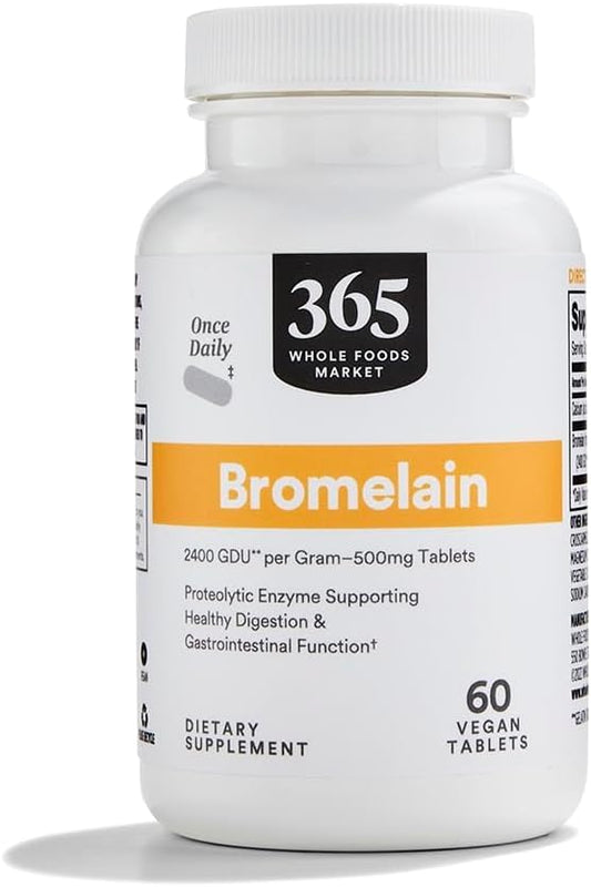 Whole Foods Market, Bromelain, 60 CT