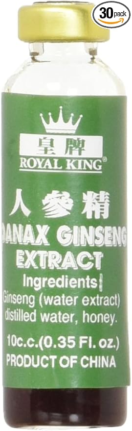 Royal King Red Panax Ginseng Extract 6000mg 10c.c./bottle X 30