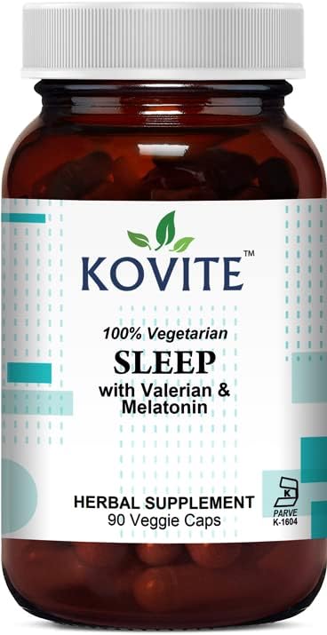 Sleep with Melatonin - 90 Vegetable Capsules