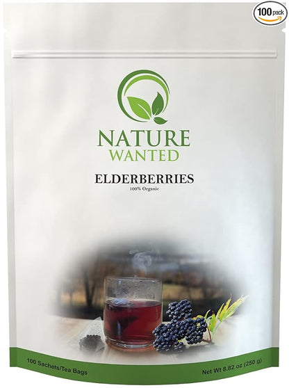 Elderberry Tea (100 ct) - Made in the USA