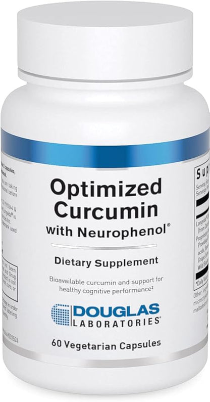 Douglas Laboratories Optimized Curcumin with Neurophenol | Supports a Healthy Brain | 60 Capsules