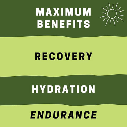 Clean BCAA - 2:1:1 Food Sourced BCAAs Powder & Coconut Water Electrolytes Recovery & Amino Energy Supplement - Award Winning Vegan Amino Acid Supplement - 30 Servings - Watermelon