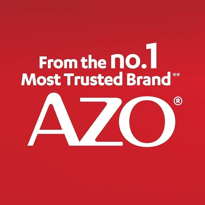 AZO Cranberry Urinary Tract Health Gummies Dietary Supplement, 2 Gummies = 1 Glass of Cranberry Juice, Helps Cleanse & Protect, Natural Berrylicious Flavor, Non-GMO, 72 Gummies