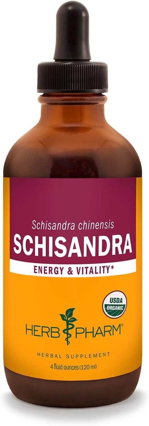 Herb Pharm Certified Organic Schisandra Berry Liquid Extract - 4 Ounce