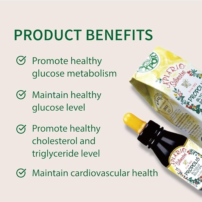 Official Distributor - 5 Bottles of Apiario Silvestre Brazilian Green Bee Propolis Liquid Glycolic Extract-Non Alcoholic, Wax Free, Sugar Free (PG)