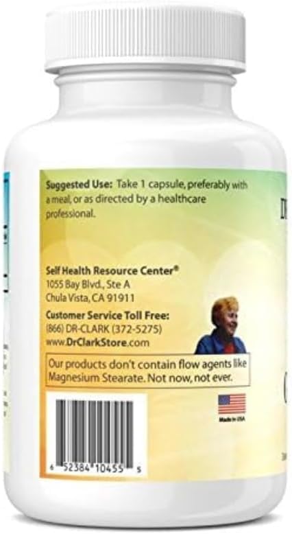 Dr. Clark Ginger Root Supplement - Digestive Support - 500 mg 100 Gelatin Capsules