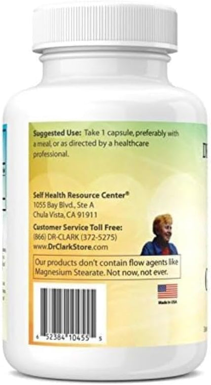 Dr. Clark Ginger Root Supplement - Digestive Support - 500 mg 100 Gelatin Capsules