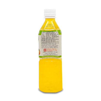 Parrot Brand Aloe Vera Juice Drink Mango Flavor 500mL 16.9 fl.oz. (Pack of 10)