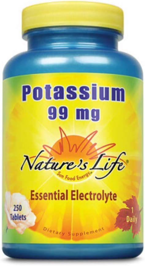 Nature's Life Potassium, 99 mg | 250 ct