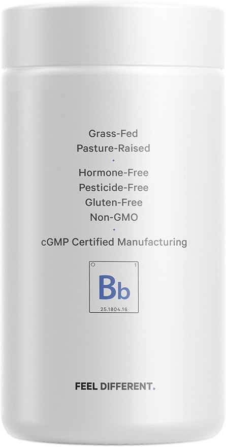 Codeage Organic Bone Broth Collagen Peptides Capsules Supplement, Grass Fed Beef Bone Broth, Free-Range Chicken Bone Broth, Turmeric & Ashwagandha - Collagen Types I, II, III - Non-GMO - 180 Capsules