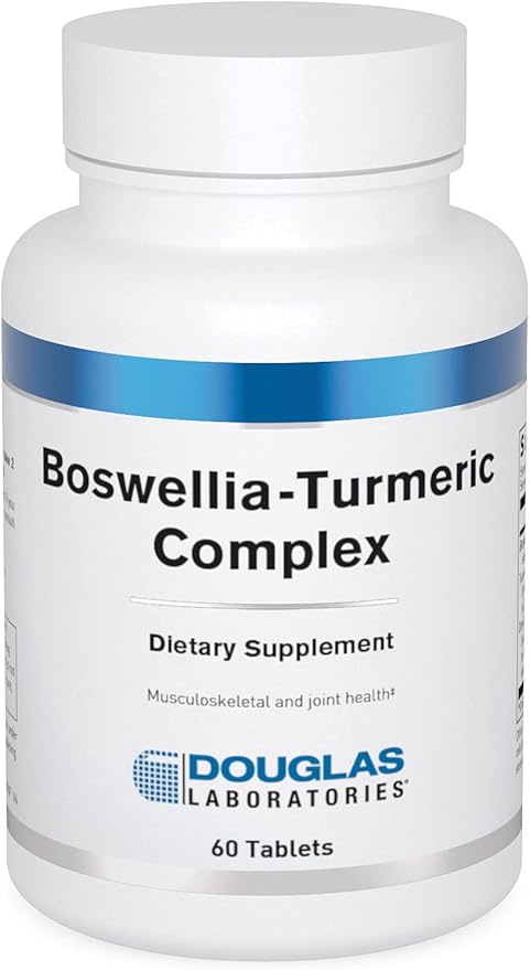 Douglas Laboratories Boswellia-Turmeric Complex | Botanical Extracts to Support Normal Recovery of Joints and Muscles After Exercise or Activity* | 60 Tablets