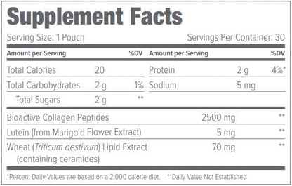 Beauty Focus Collagen Plus | Peach Flavor | 1.0 Fl Oz | 30 Packets | Liquid Collagen for Women and Men | Supports Skin Hydration | Collagen Peptides