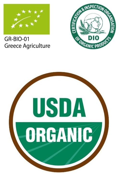 Greek Organic Bio Herb Hypericum/St John's wort flowers from Mount Pelion Greece - GMO/Caffeine Free 15gr - 0.50oz
