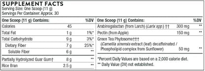 THORNE FiberMend - Prebiotic Fiber Powder to Help Maintain Regularity and Balanced GI Flora* - 11.6 Oz