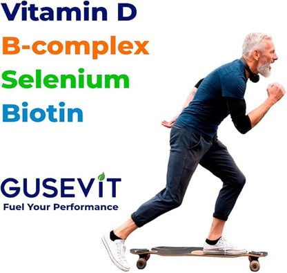 35-in-1 Men's Multivitamins for Immune Support, Stamina & Energy Boost | Men's Health Supplement with Vitamins & Antioxidants | VIT C, B-Complex, Zinc, Spirulina & More | 120 Count