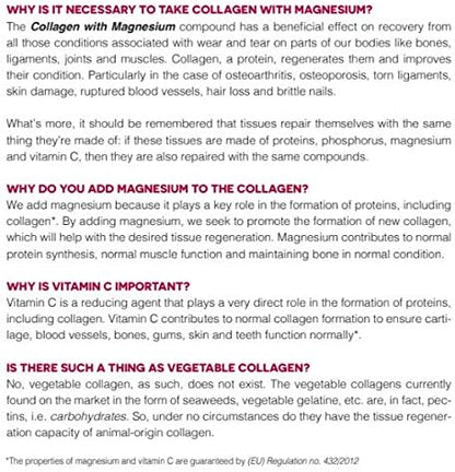 Ana Maria Lajusticia | Hydrolisate Collagen Powder with Magnesium and Vitamin C |for Healthy Skin, Nails, Hair and Ligaments | Natural Energy, Strawberry Flavour 350g
