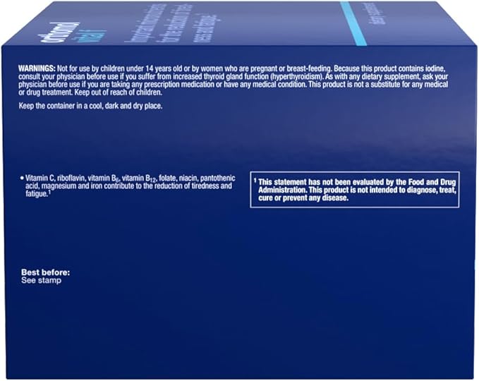 Orthomol Vital F Powder & Tablet Packet, Women's Multivitamin, 30-Day Supply, Vitamins A, B, C, D, E, K, Calcium, Iodine, Omega-3…