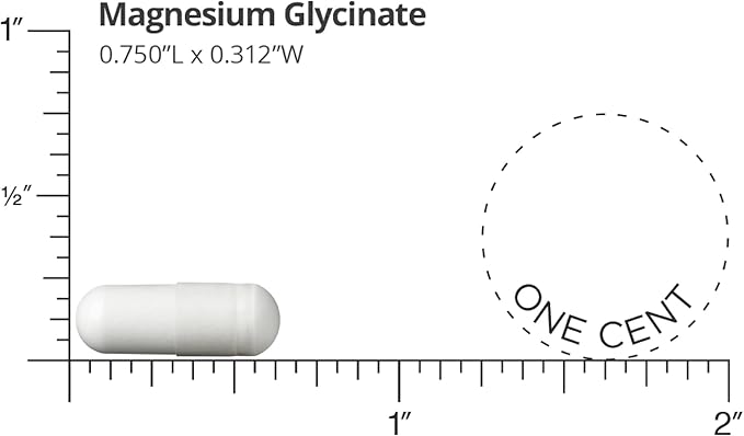 DOCTORS' PREFERRED High Potency Magnesium Glycinate Complex- Doctor-Developed Formula for Heart Health, Mood Support and More | 420 mg per Serving | 30-Day Supply