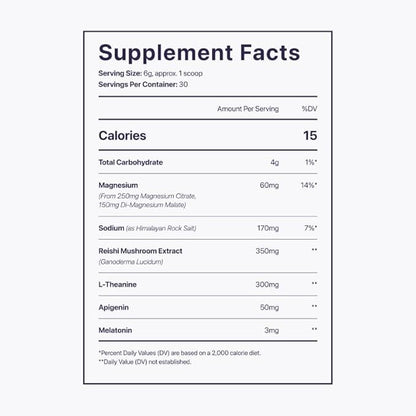 Beam Dream Sleep Powder, Sleep Supplement, Sleep Aids for Adults, Contains Magnesium, Melatonin, L Theanine, Apigenin, Natural Sleep Aid, Vegan, Non GMO, Dairy Free, 3rd Party Tested, 30 Servings