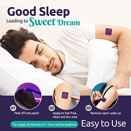 Sleep Patches, Sleep Patches for Adults, Upgraded Sleep Patches Set, Easy to Apply and Comfortable, Premium Ingredients, for Men and Women (42 Count (Pack of 1))