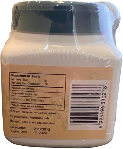 Dang GUI Bu Xue Tang - Dong Quai Astragalus Combination, 100gm,(E-Fong)