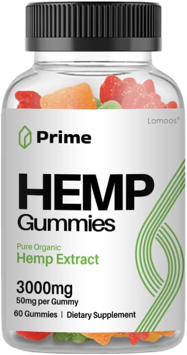 Prime Gummies - Prime Hemp Gummies (Single, 60 Count)