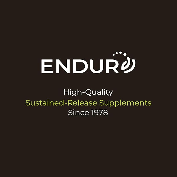 ENDUR-VM - WITHOUT IRON – Sustained-Release Daily Multi-Vitamin - Vitamin A, Vitamin C, Vitamin D, Vitamin E, Vitamin B12 - Zinc for Immune Health Support + Calcium & More - 60 Tablets