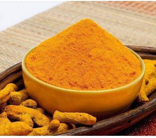 PLANET 007 Turmeric powder Curcumin Powder Curcuma longa Rhizomes Haldi Powder 100 gram
