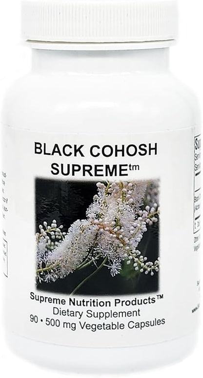 Supreme Nutrition Black Cohosh Supreme, 90 Pure Vegetarian Capsules