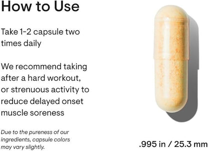 THORNE Curcumin Phytosome 500 mg (Meriva) - Sustained Release, Clinically Studied, High Absorption - Supports Healthy Response in Joints and Muscle* - 120 Capsules - 60 Servings