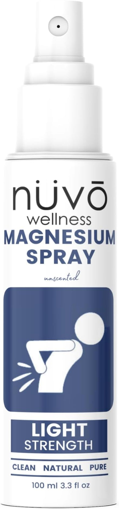 Magnesium Oil Spray Light Strength - Unscented - for Sensitive Skin and Children - Huile de Magnésium - Product of Canada 100 ml…