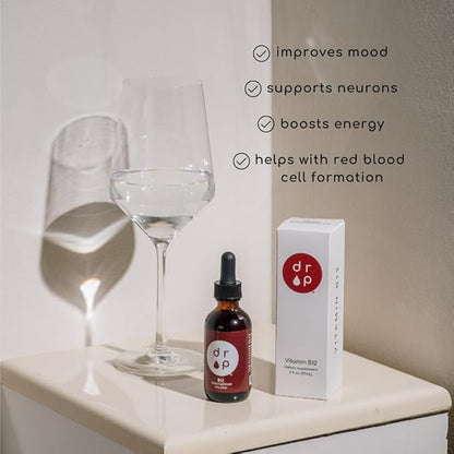 Drop Supplements Organic Trace Minerals Electrolyte Drops, Vitamin D3+K2 Drops and Vitamin B12 Liquid Drops Bundle