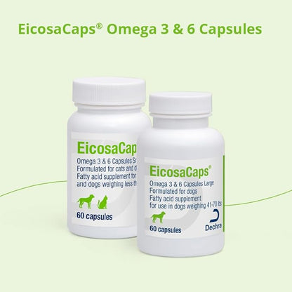 EicosaCaps® Omega 3 & 6 Capsules for Dogs, 60 ct